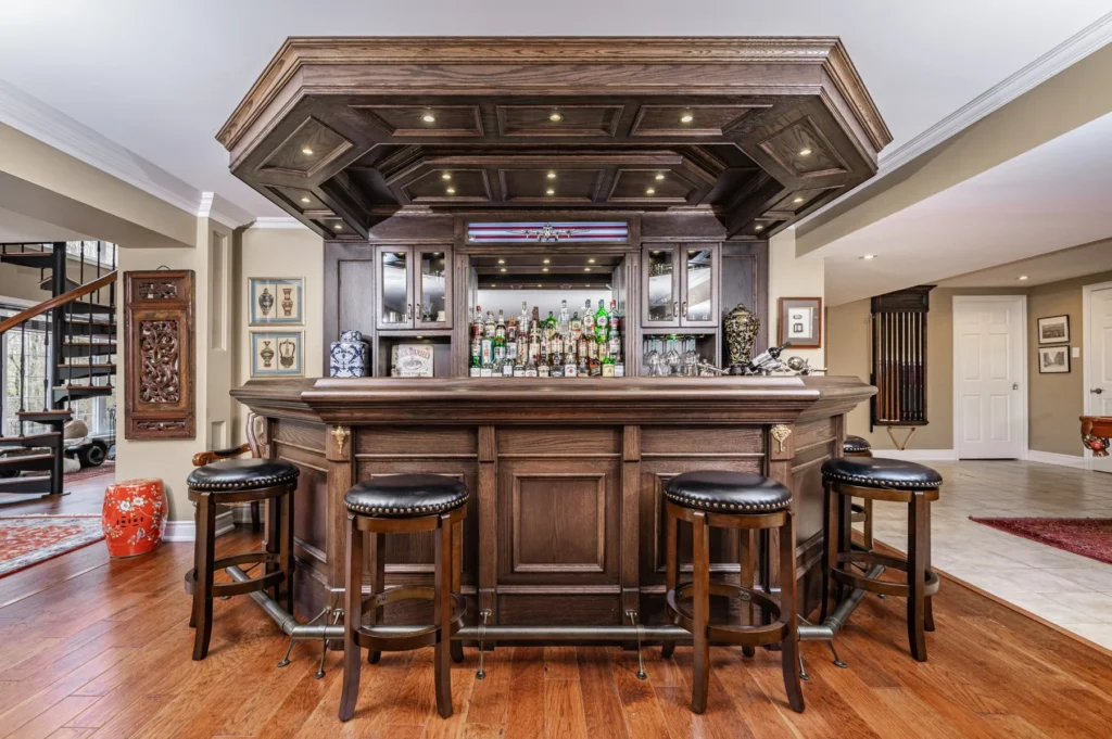 basement bar design