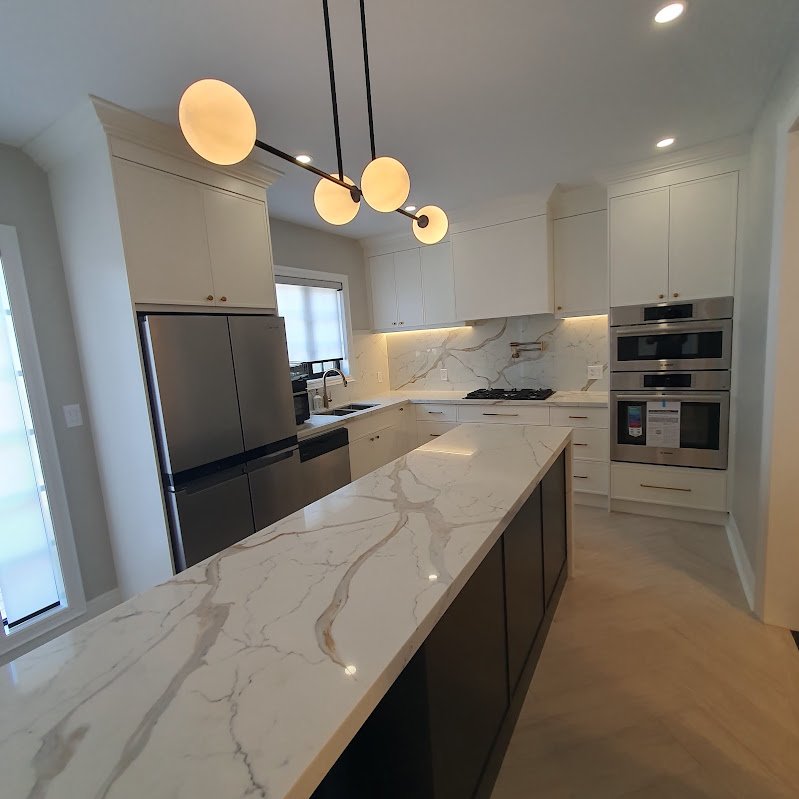 Completed kitchen renovation project in Richmond Hill by David Reno