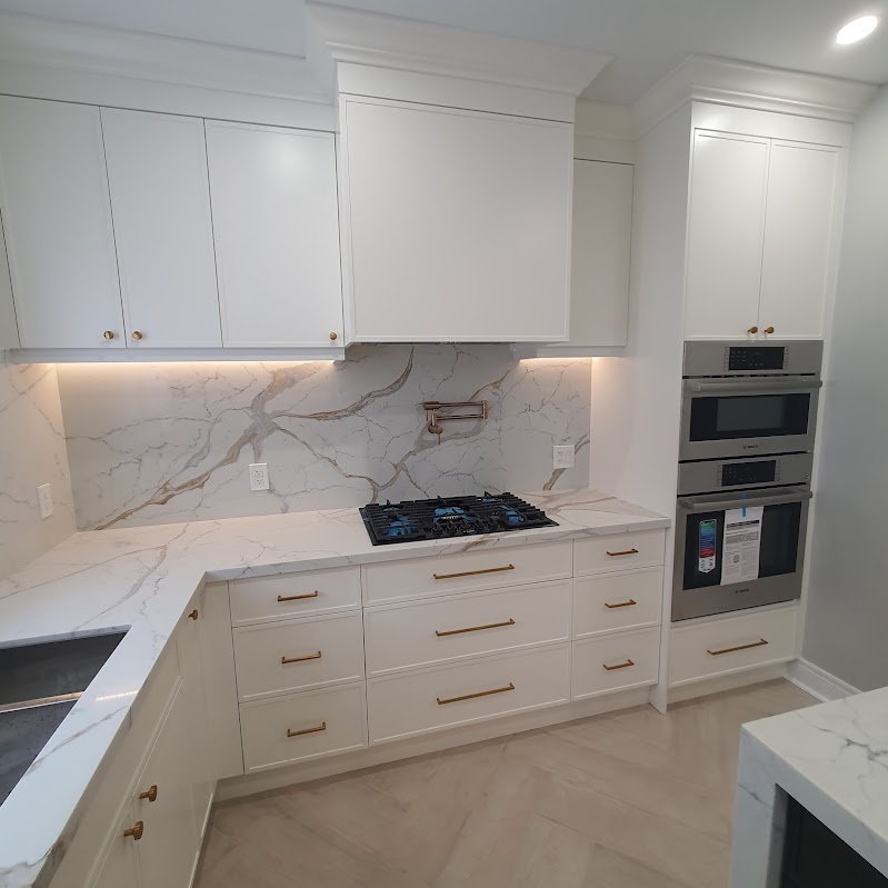 Completed kitchen renovation project in Richmond Hill by David Reno