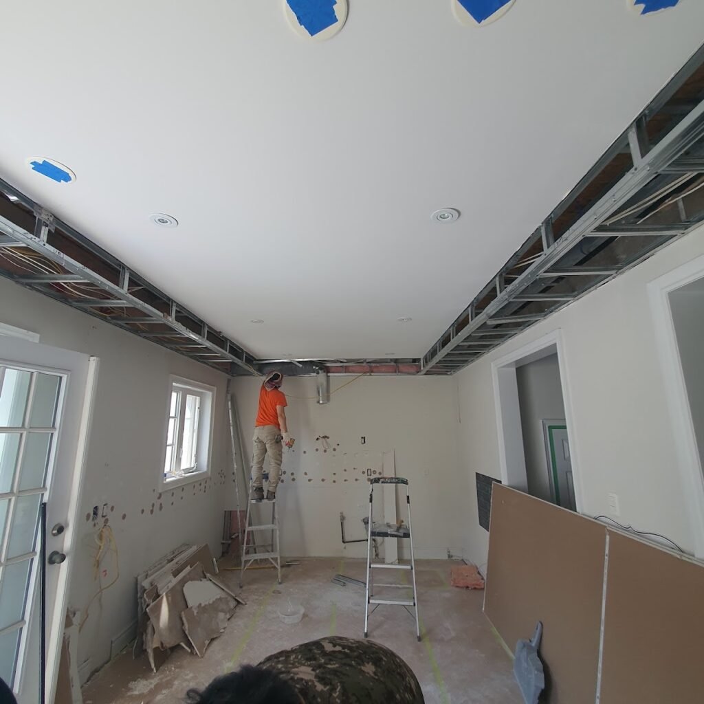 Kitchen before renovation in Richmond Hill showing outdated layout and finishes