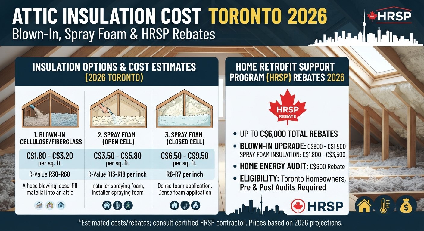 attic insulation cost